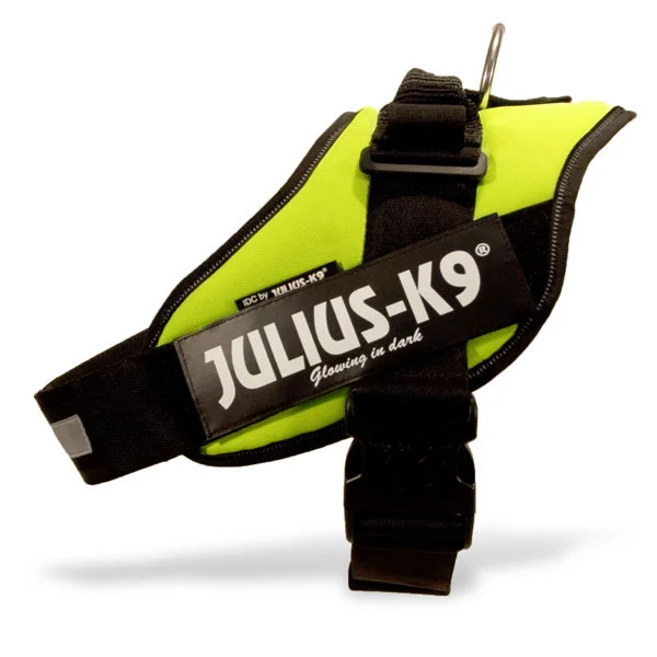 Julius K9 IDC hundesele str 2 Neon grøn
